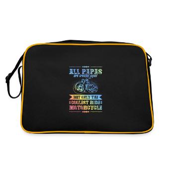 Bowling Split - Retro Bag - black/gold - Back