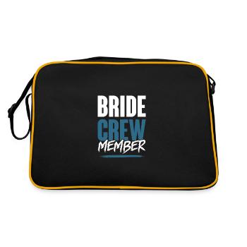 Équipage de la mariée - Sac Retro - noir/or - Dos