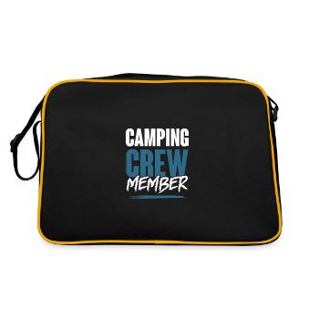 Équipe de camping - Sac Retro - noir/or - Dos