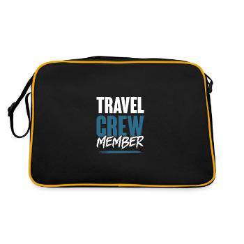 Équipe de voyage - Sac Retro - noir/or - Dos