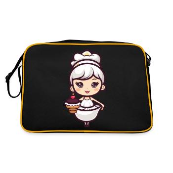Baking Fairy Fairy Baking Cake - Retro Bag - black/gold - Back
