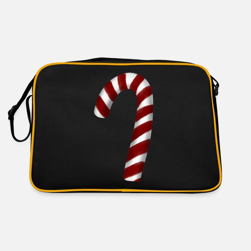 Noël Candy Cane, Design de Noël Sac Retro