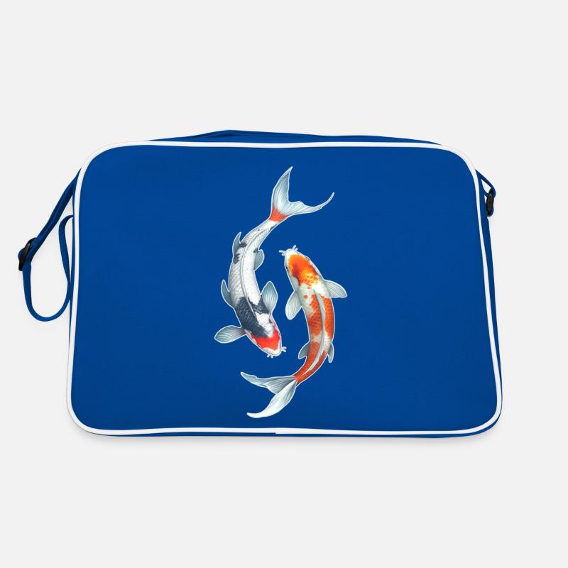 Koi Karpfen Retro Tasche
