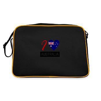australie - Australie - Sac Retro - noir/or - Dos