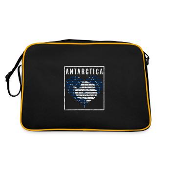 Antarctique - Sac Retro - noir/or - Dos