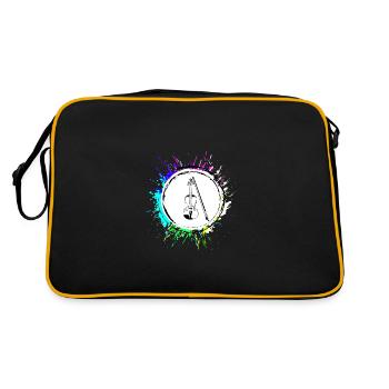 Fiddle icon icon - Retro Bag - black/gold - Back