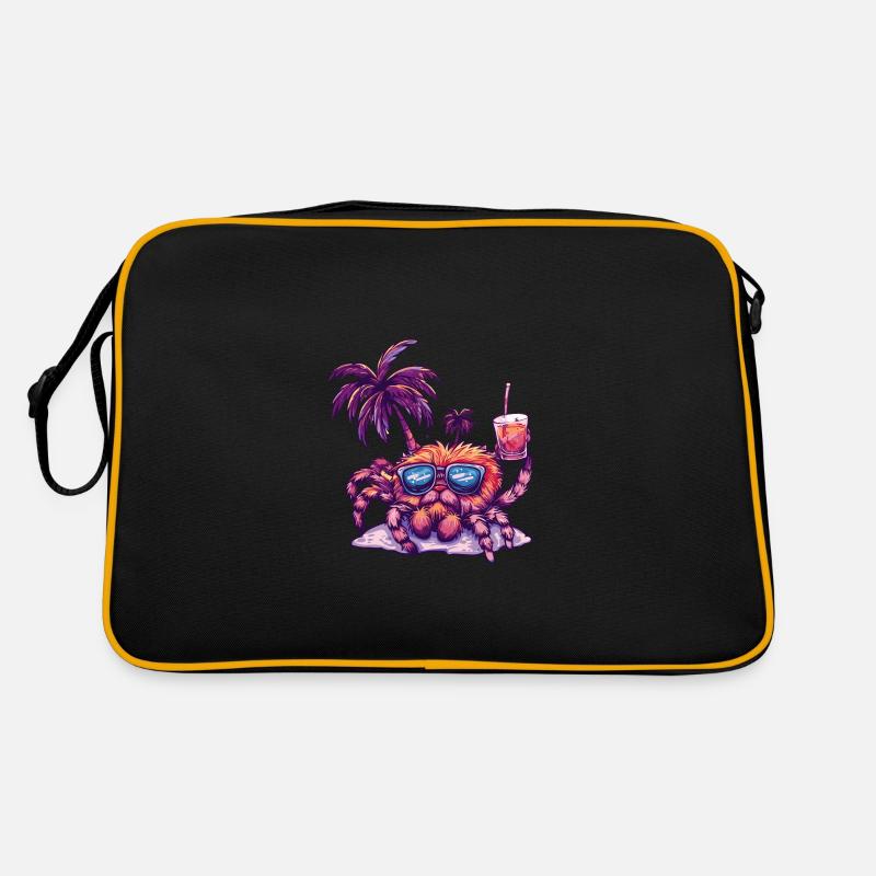 Tarantula Summer Beach Bande dessinée Sac Retro