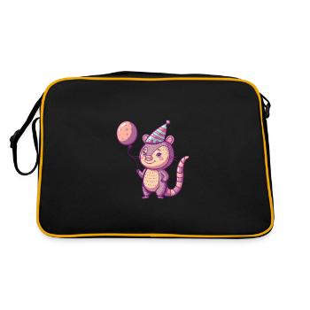Armadillo Anniversaire Bande Dessinée - Sac Retro - noir/or - Dos