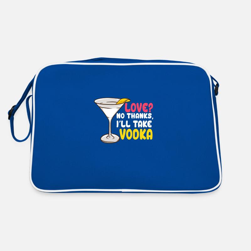 I'll Take Vodka Retro Tasche