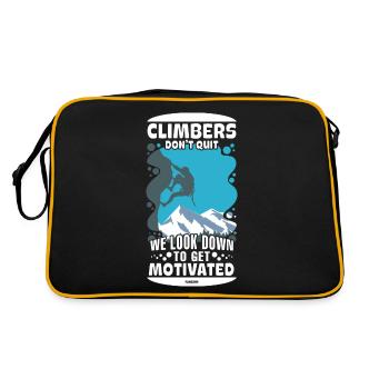 Grimper - Sac Retro - noir/or - Dos