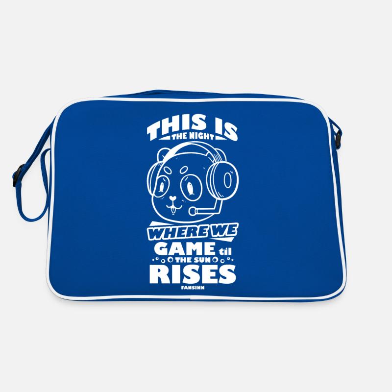 Game Nerd Game Console Gaming Play Gamepad Sac Retro