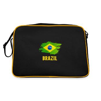 Brésil - Sac Retro - noir/or - Dos