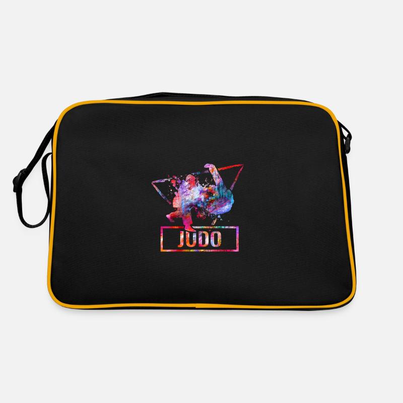 Judo - Sac Retro - noir/or