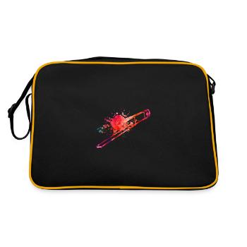 trombone - Sac Retro - noir/or - Dos