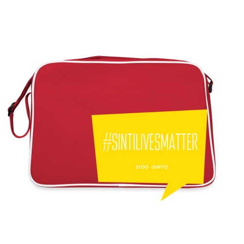Sinti Lives Matter - Retro Tasche
