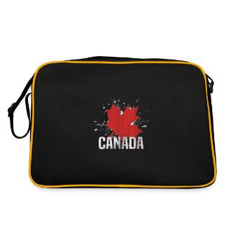 Canada - Sac Retro - noir/or - Dos