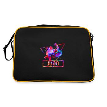 Judo - Retro Bag - black/gold - Back
