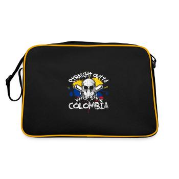 Colombia - Retro Bag - black/gold - Back