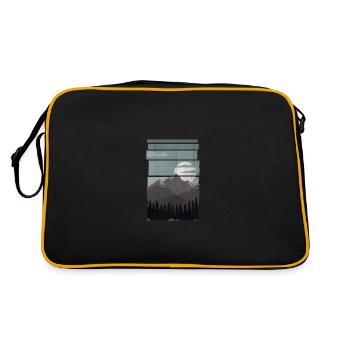 nature - Retro Bag - black/gold - Back