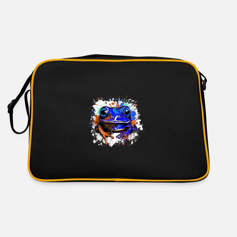 Frog Colorful Retro Bag