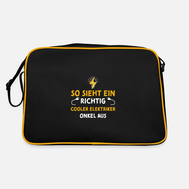So Sieht Ein Richtig Cooler Elek... Retro Tasche