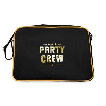 Équipage de fête - Sac Retro - noir/or - Dos