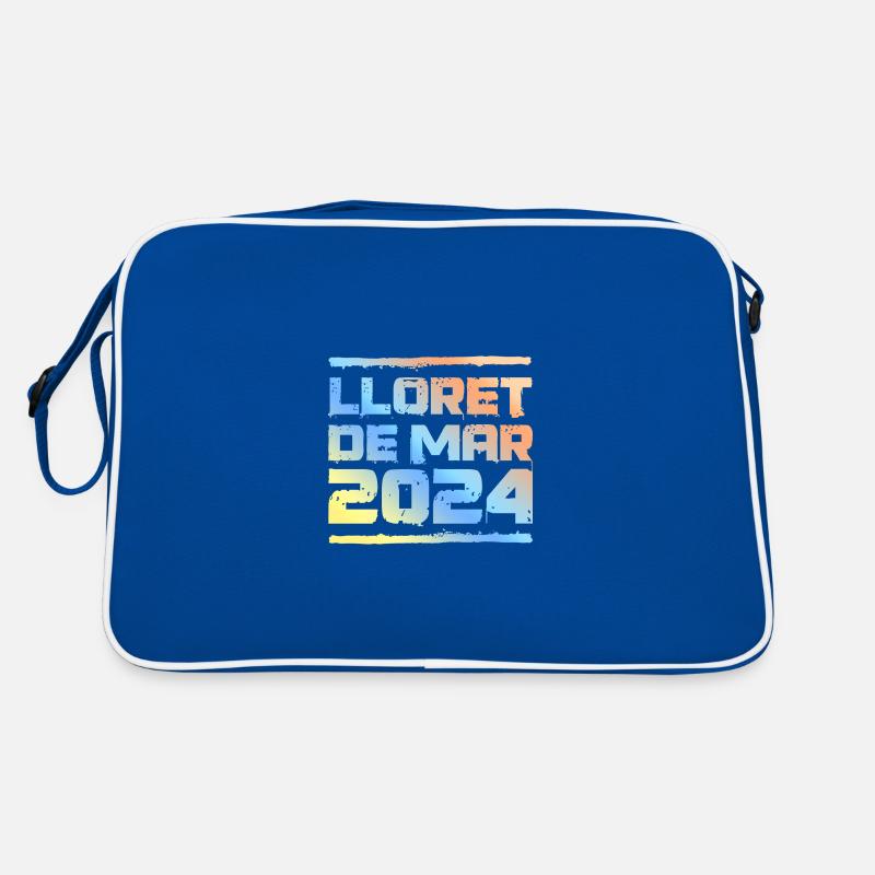 Lloret De Mar 2024 Bunt Retro Tasche