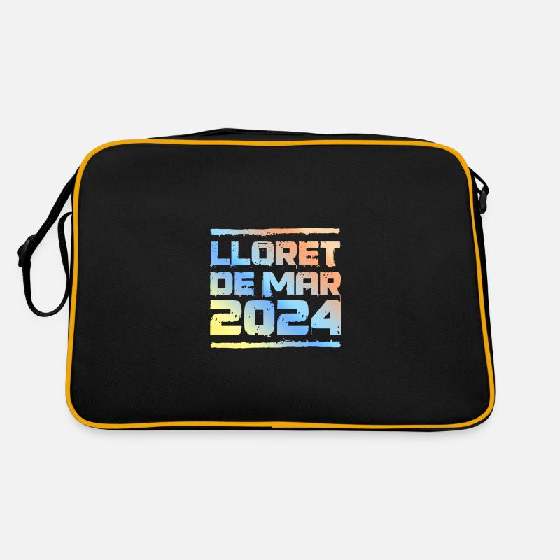 Lloret De Mar 2024 Bunt Retro Tasche