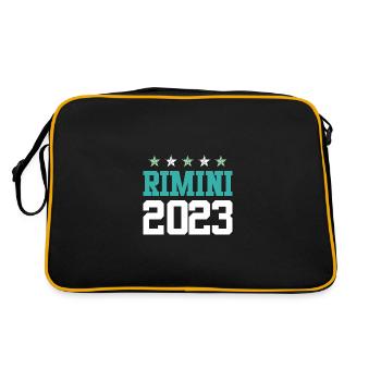 Rimini 2023 - Sac Retro - noir/or - Dos