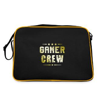 Équipage de joueurs - Sac Retro - noir/or - Dos