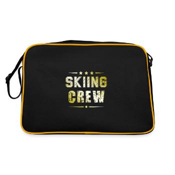Équipe de ski - Sac Retro - noir/or - Dos