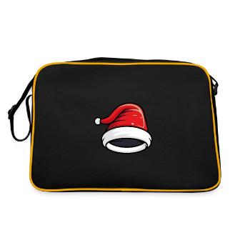 Bonnet de Noël chapeau de père Noël - Sac Retro - noir/or - Dos