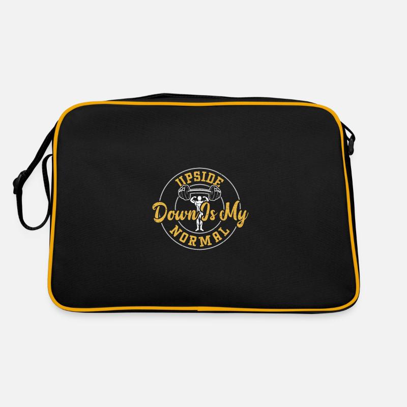 À l’envers, c’est ma normalité - Salle de sport Sac Retro