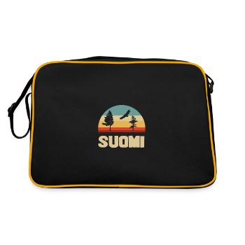 suomi - Retro Bag - black/gold - Back