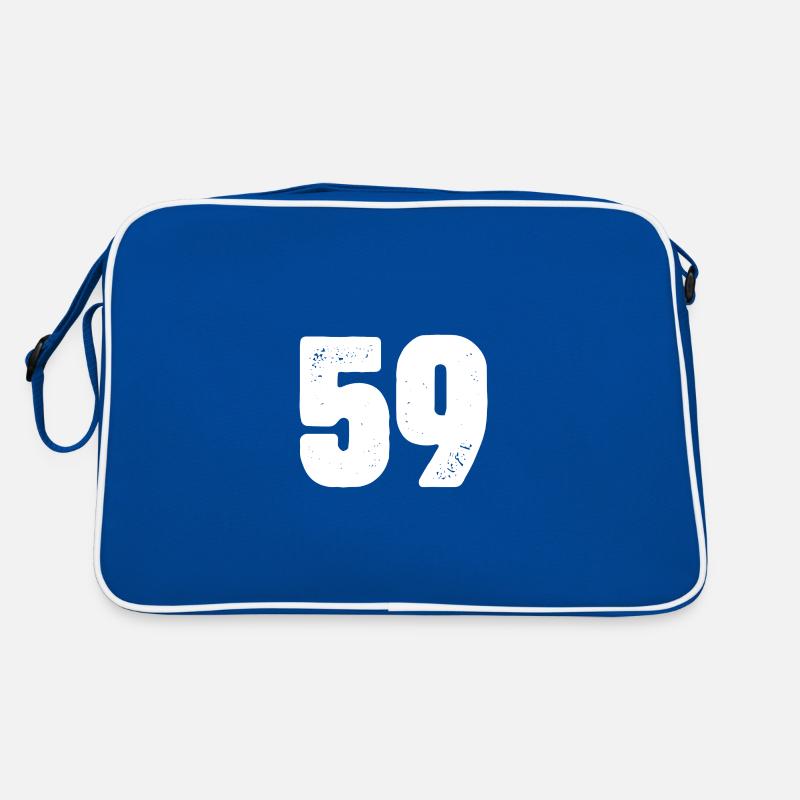 59 Maillot numéro Sac Retro
