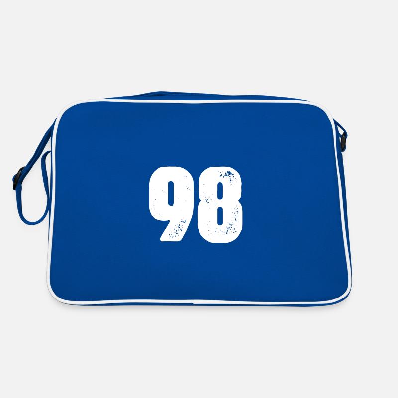 98 Numéro maillot Sac Retro