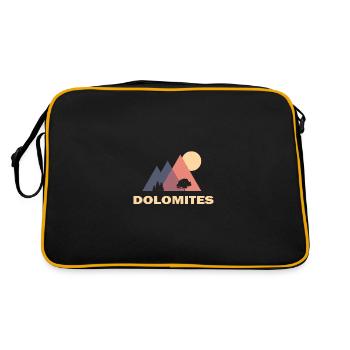 dolomites - Sac Retro - noir/or - Dos