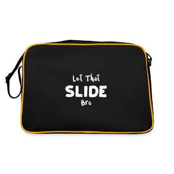 Let That Slide Bro - Music - Retro Bag - black/gold - Back