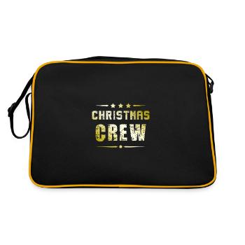 Équipage de Noël - Sac Retro - noir/or - Dos