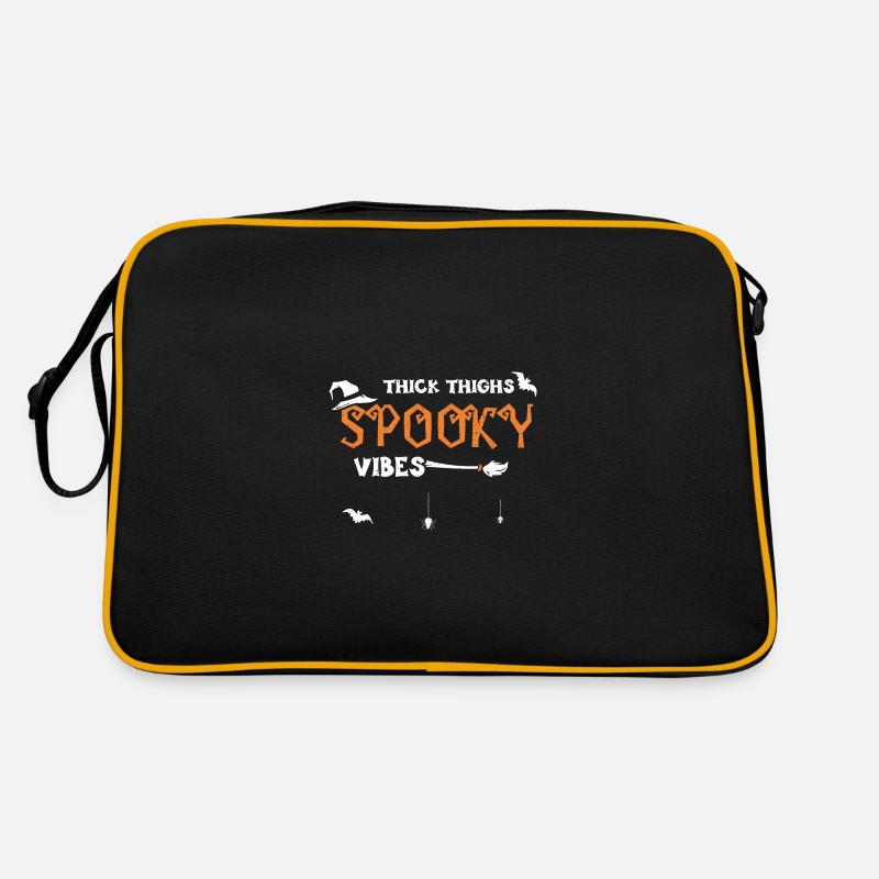 Thick Thighs Spooky Vibes Retro Bag
