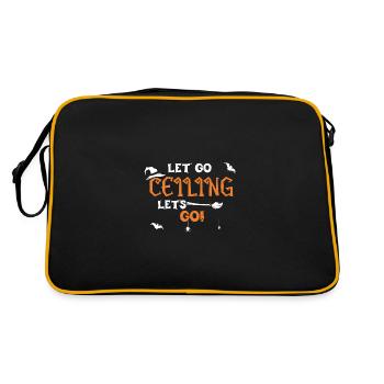 Let' Go Ceiling Let's Go! - Retro Bag - black/gold - Back