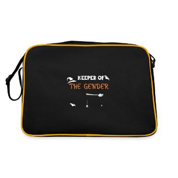 Gardien du genre - Halloween - Sac Retro - noir/or - Dos