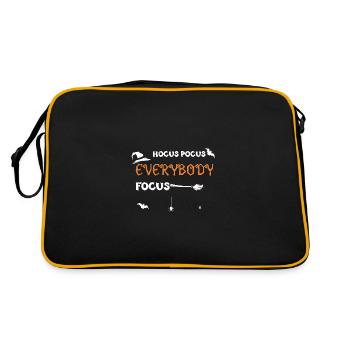Hocus Pocus Everybody Focus - Sac Retro - noir/or - Dos