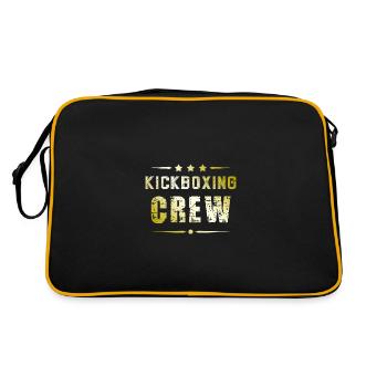 Kickboxing Crew - Retro Bag - black/gold - Back