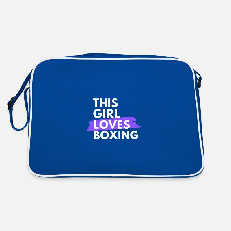 Cette fille adore la boxe. Sac Retro