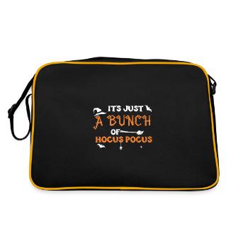 It's Just A Bunch Of Hocus Pocus - Retro Bag - black/gold - Back