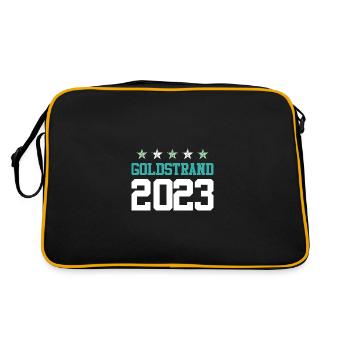 Sables d’or 2023 (Garantie du prix le plus bas) - Sac Retro - noir/or - Dos