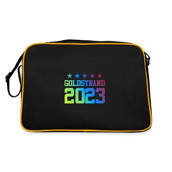 Sables d’or 2023 (Garantie du prix le plus bas) - Sac Retro - noir/or - Dos