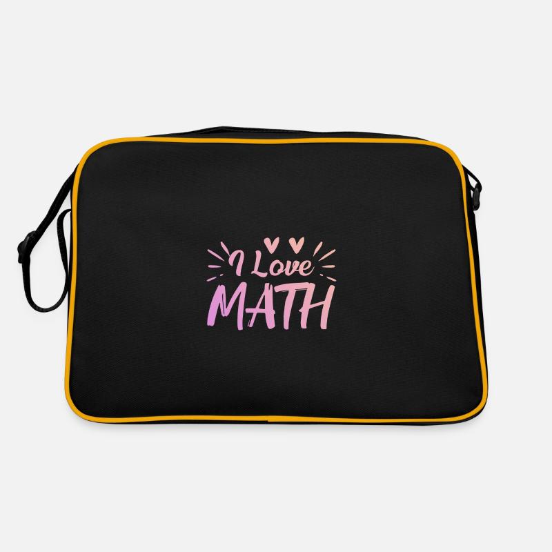 J’adore les maths Sac Retro