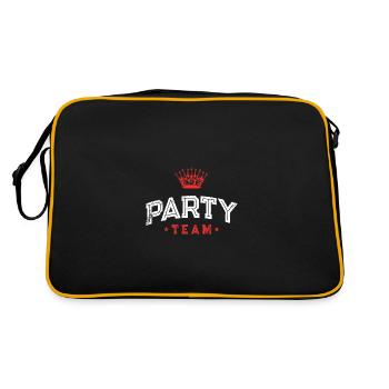 Party Team - Retro Bag - black/gold - Back